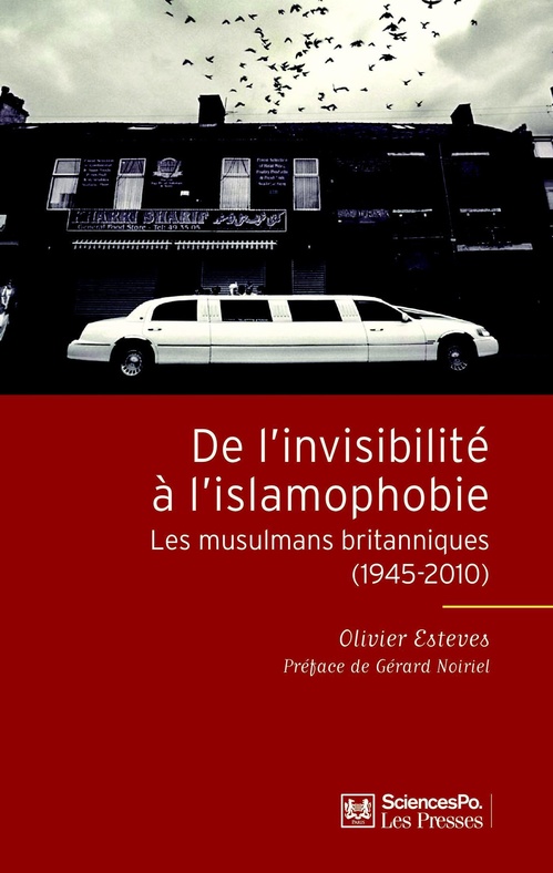ebook cover of De l'invisibilité à l'islamophobie, by Olivier Esteves
