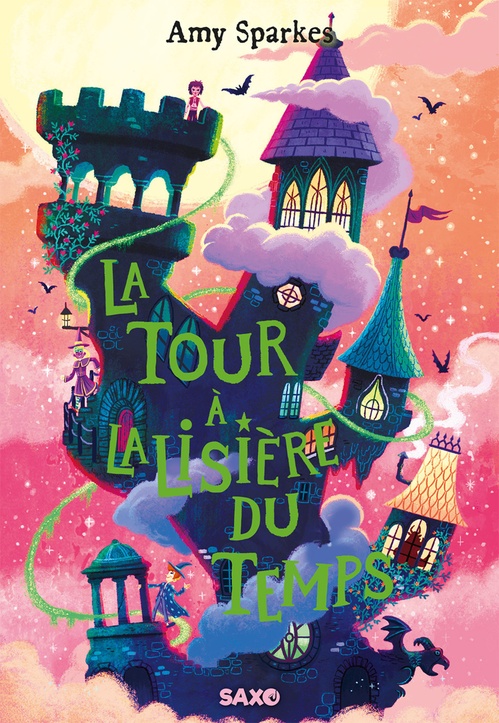 Couverture ebook de La Maison à l'orée de la magie - Tome 02 La Tour à la lisière du temps (e-book), de Amy Sparkes