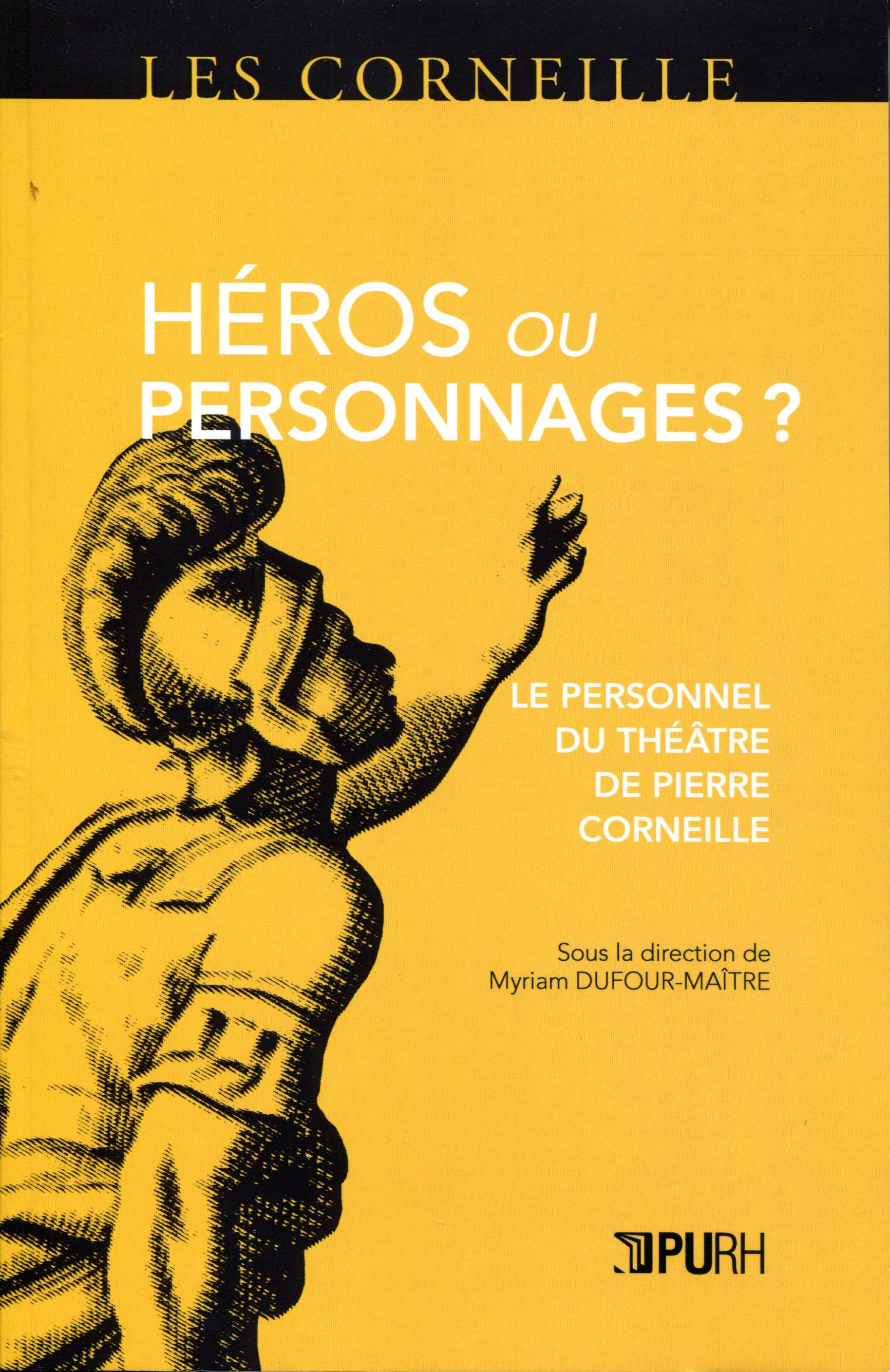 Couverture ebook de Héros ou personnages ?, de Myriam Dufour-Maître