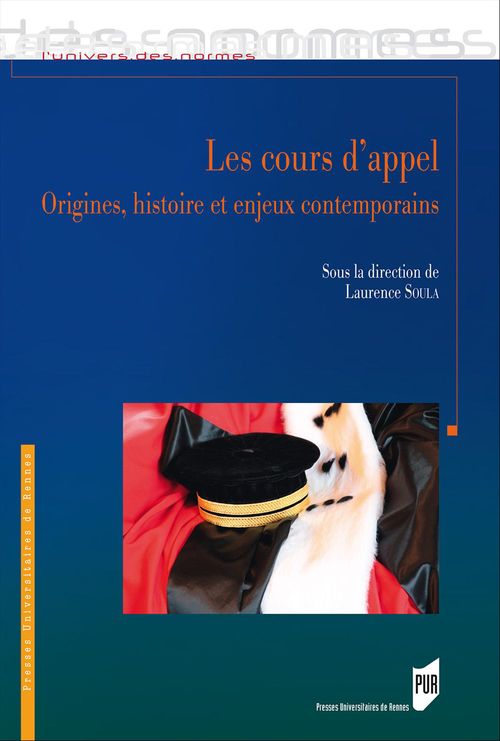Couverture ebook de Les cours d´appel, de Soula Laurence