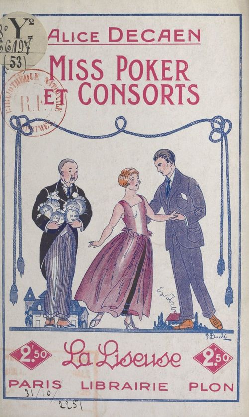 Couverture ebook de Miss Poker et consorts, de Alice Decaen