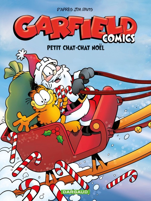 Couverture ebook de Garfield Comics - Tome 4 - Petit chat-chat Noël, de Jim Davis