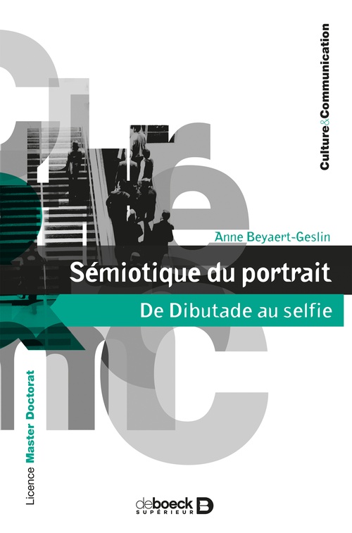 Couverture ebook de Sémiotique du portrait : De Dibutade au selfie, de Anne Beyaert-Geslin