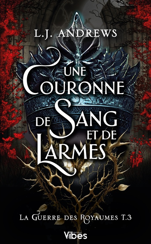 ebook cover of La guerre des royaumes T3, by L.J. Andrews