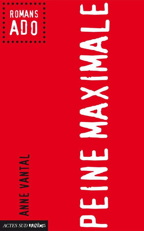 ebook cover of Peine maximale, by Anne Vantal