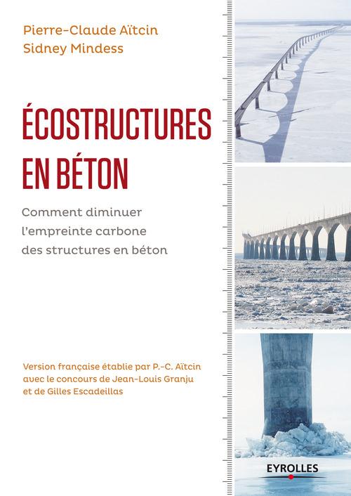 Couverture ebook de Ecostructures en béton, de Pierre-claude Aïtcin
