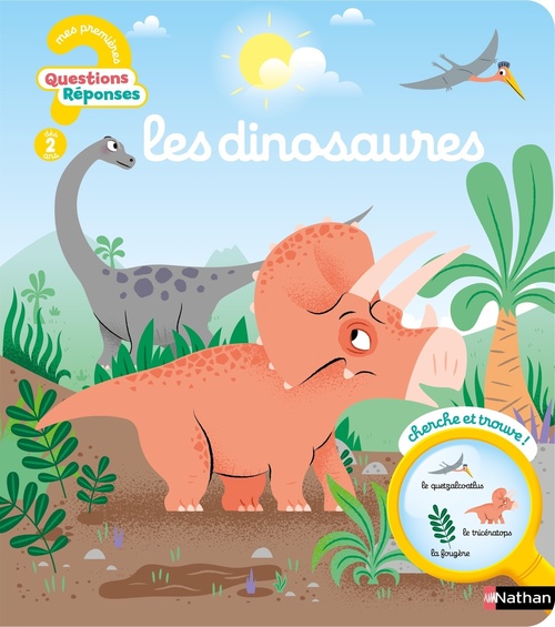ebook cover of Les dinosaures, by Camille Moreau