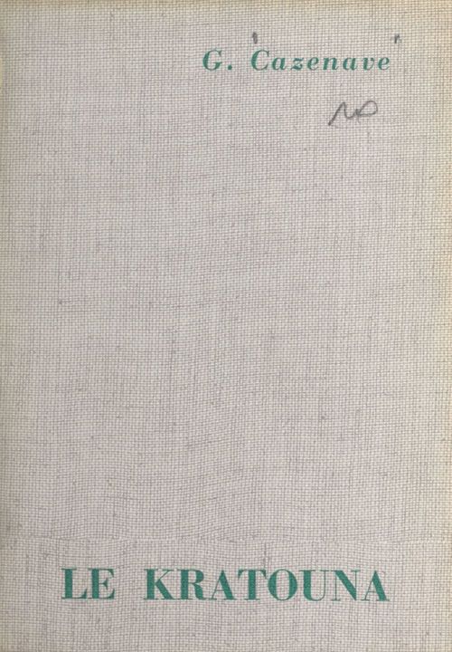 Couverture ebook de Le Kratouna, de Georges Cazenave