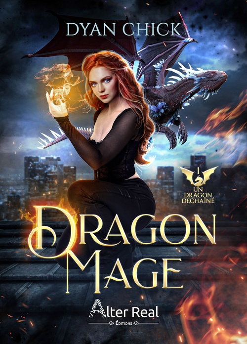 ebook cover of Un dragon déchaîné, by Dyan Chick