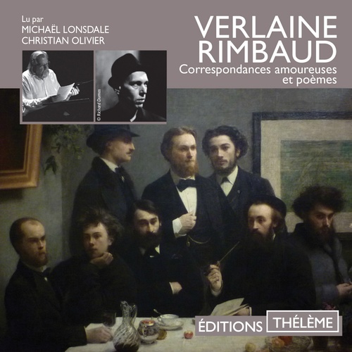 Couverture audiobook de Correspondances amoureuses et poèmes, de Paul Verlaine, Arthur Rimbaud