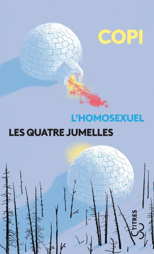 Couverture ebook de L'Homosexuel / Les Quatre jumelles, de Copi