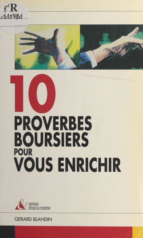 Couverture ebook de Dix proverbes boursiers pour vous enrichir, de Gerard Blandin