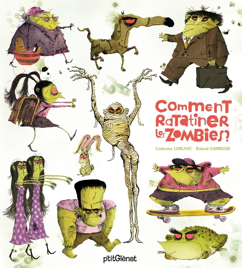 Couverture ebook de Comment ratatiner les zombies ?, de Catherine Leblanc