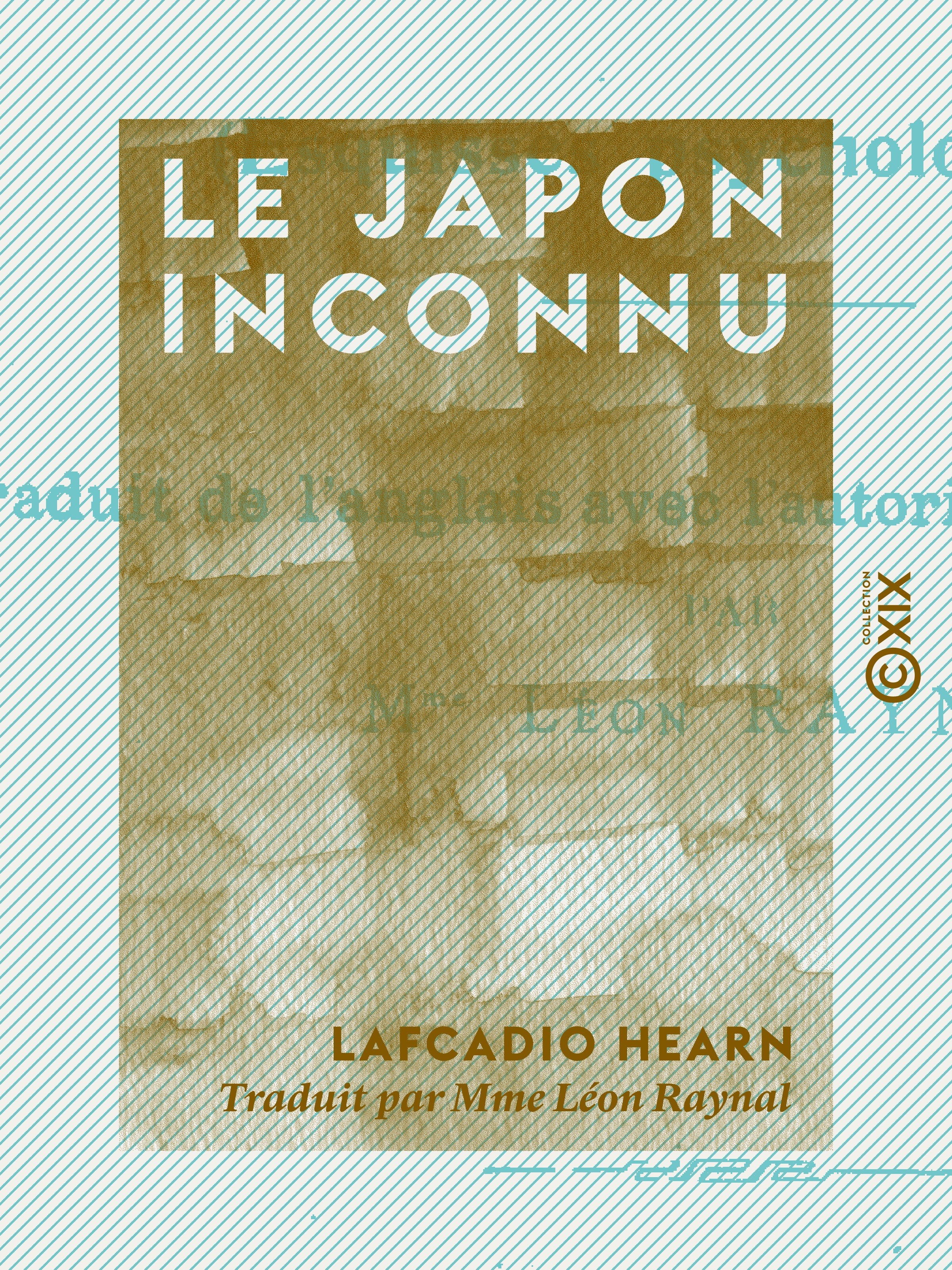 ebook cover of Le Japon inconnu, by Lafcadio Hearn