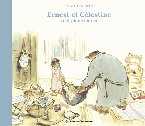 ebook cover of Ernest et Célestine vont pique-niquer, by Gabrielle Vincent