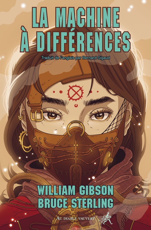 ebook cover of La machine à différences, by William Gibson, Bruce Sterling