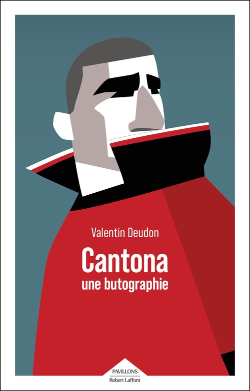 Couverture ebook de Cantona, une butographie, de Valentin Deudon