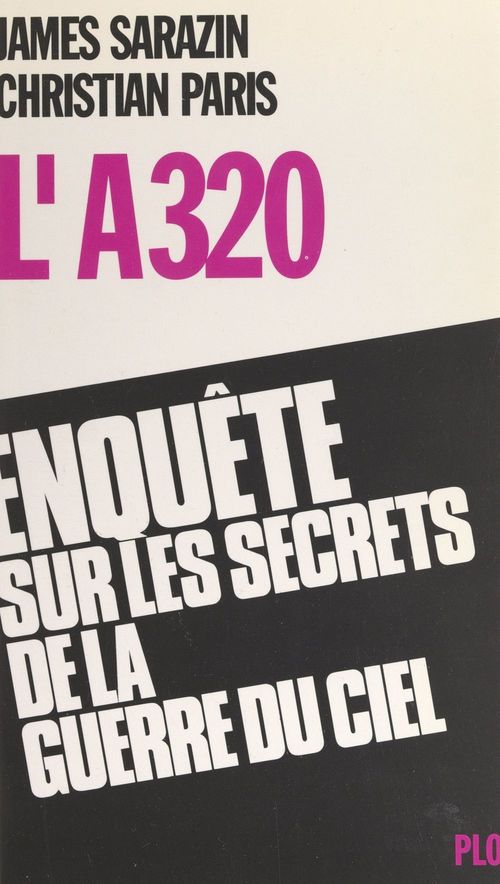 ebook cover of L'A 320, by Christian Paris, James Sarazin