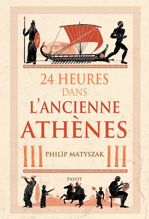 Couverture ebook de 24 Heures dans l'ancienne Athènes, de Philp Matyszak