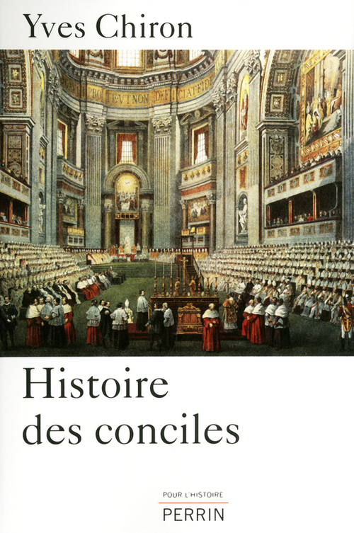 Couverture ebook de Histoire des conciles, de Yves Chiron