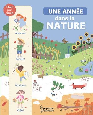 ebook cover of Une année dans la nature, by Catherine Zelvelder