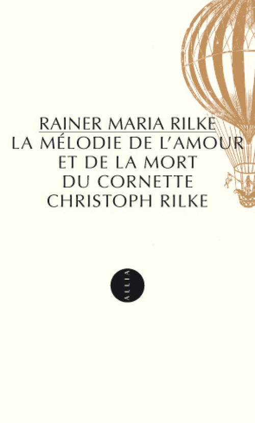ebook cover of La Mélodie de l'amour et de la mort du cornette Christoph Rilke, by Rainer Maria Rilke