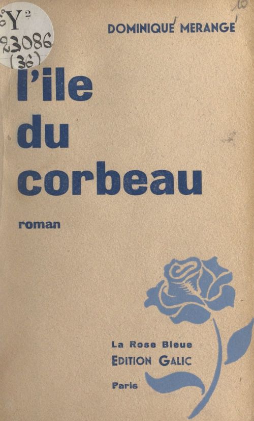 ebook cover of L'île du corbeau, by Dominique Merange