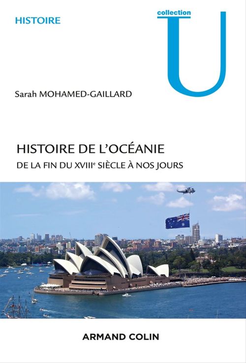 Couverture ebook de Histoire de l'Océanie, de Sarah Mohamed-Gaillard