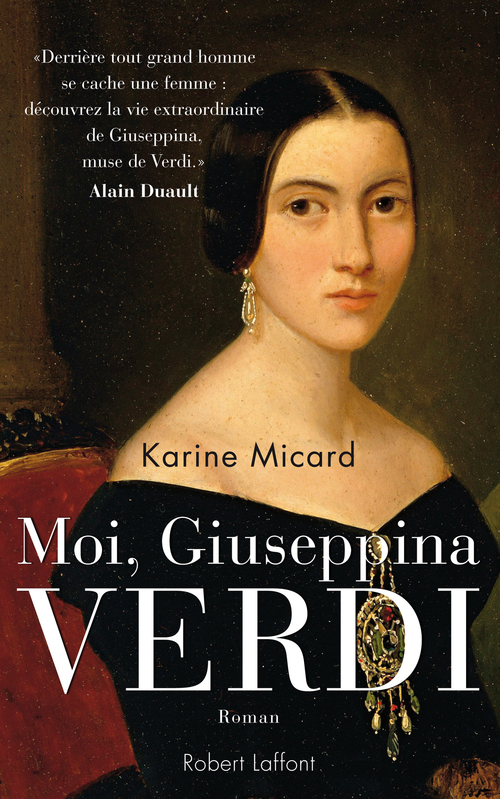 Couverture ebook de Moi, Giuseppina Verdi, de Karine Micard