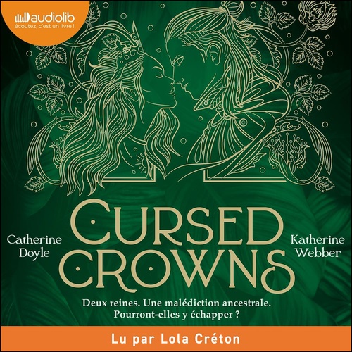 audiobook cover of Cursed Crowns - Twin Crowns, tome 2, by Catherine Doyle, Katherine Webber