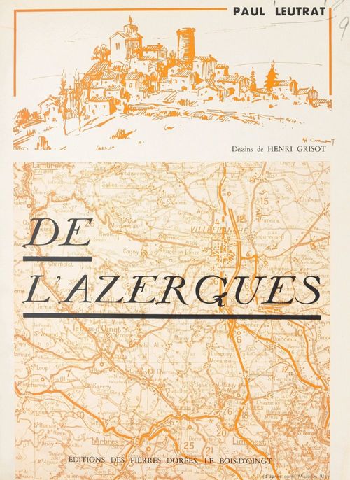 ebook cover of De l'Azergues, by Paul Leutrat