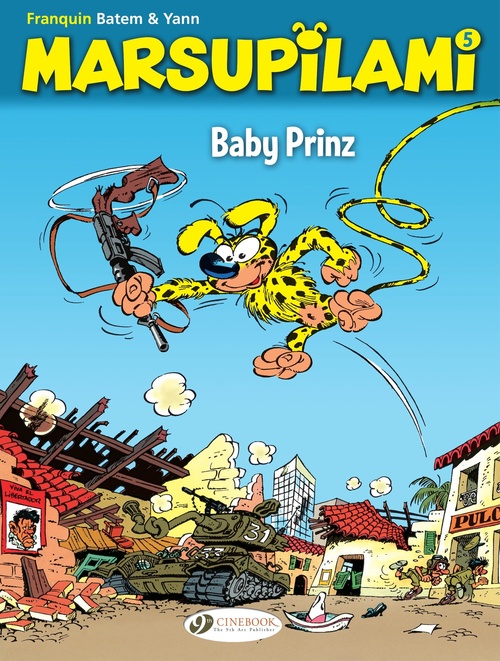 ebook cover of The Marsupilami - Volume 5 - Baby Prinz, by Batem, André Franquin