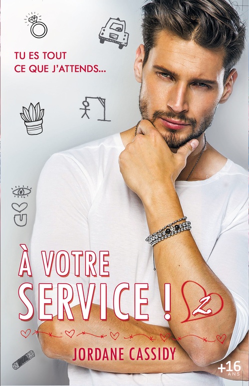 Couverture ebook de À votre service ! T2, de Jordane Cassidy