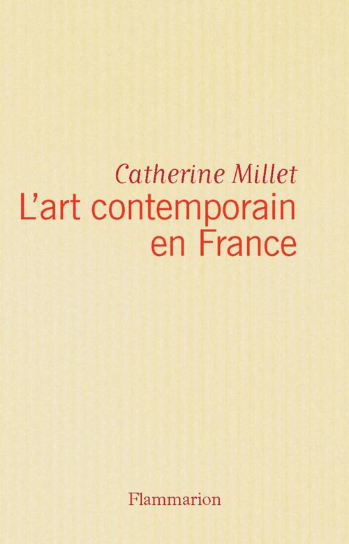 ebook cover of L'art contemporain en France, by Catherine Millet