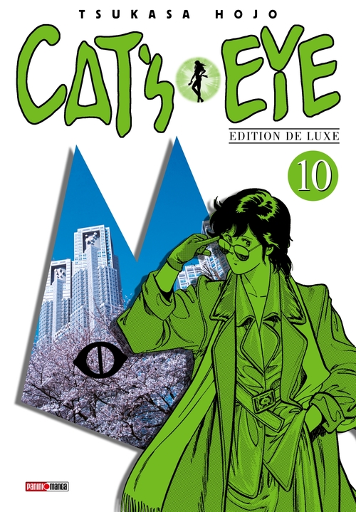 Couverture ebook de Cat's Eye Edition De Luxe T10, de Tsukasa Hojo