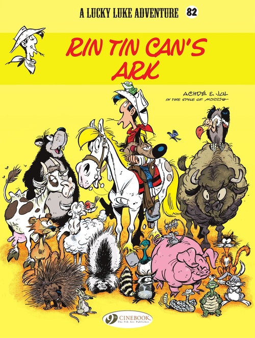 ebook cover of Lucky Luke - Volume 82 - Rin Tin Can's Ark, by Jul