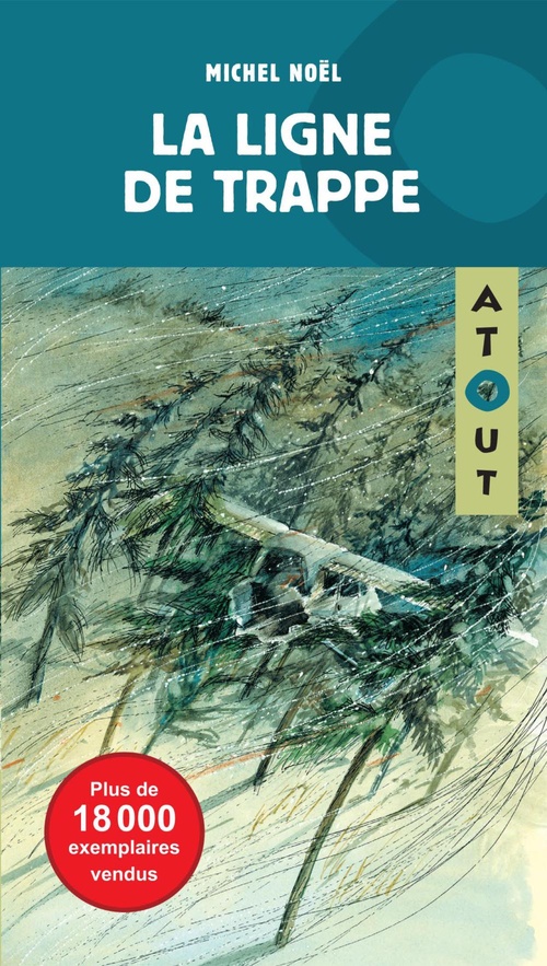 Couverture ebook de La ligne de trappe, de Michel Noël