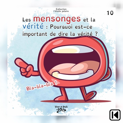 Couverture audiobook de Les mensonges et la vérité, de Christian Bougie