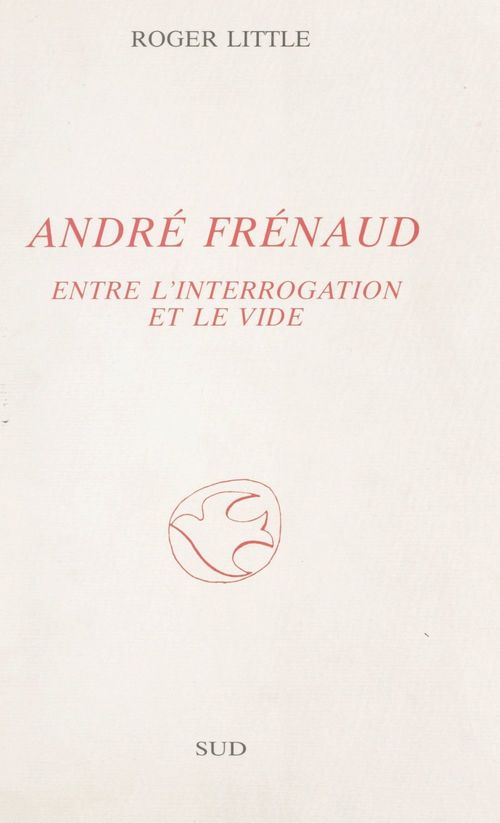 ebook cover of André Frénaud, by Roger Little