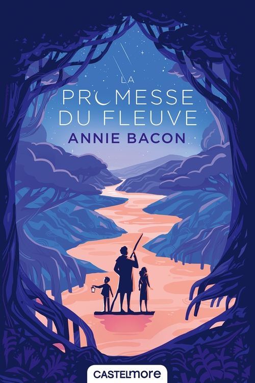 Couverture ebook de La Promesse du fleuve, de Annie Bacon