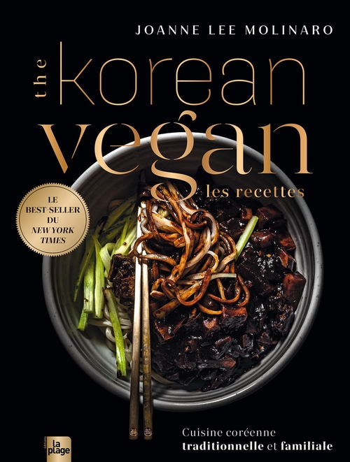 Couverture ebook de The Korean Vegan, les recettes, de Joanne Lee Molinaro