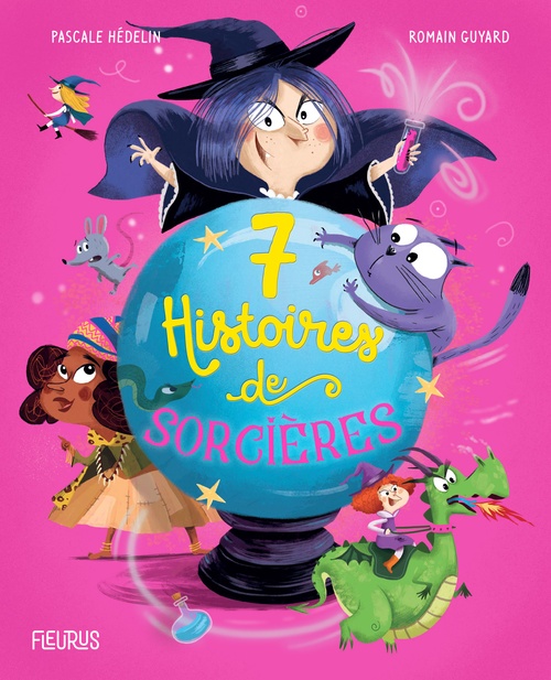 Couverture ebook de 7 histoires de sorcières, de Pascale Hédelin
