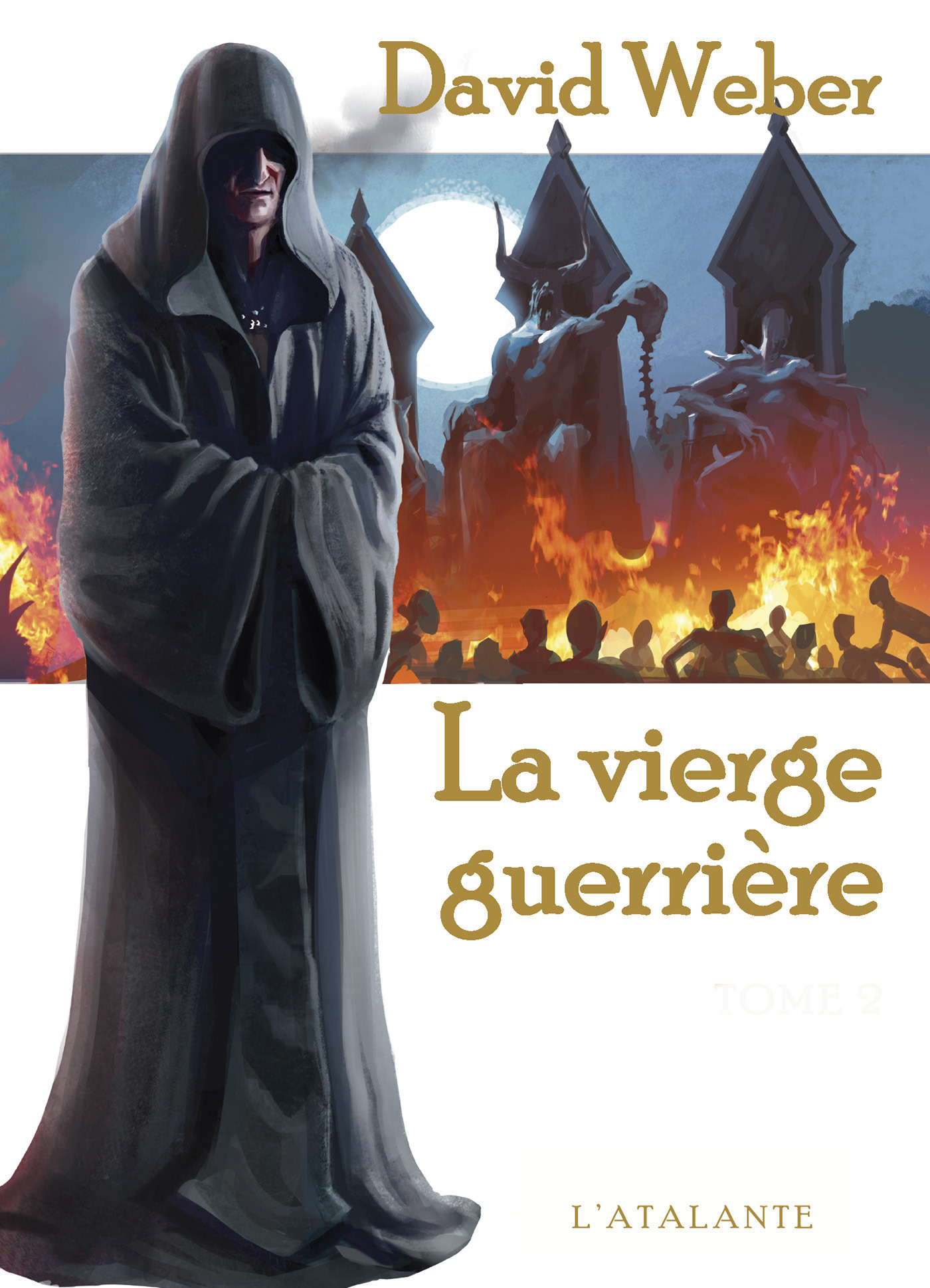 ebook cover of La vierge guerrière, by David Weber