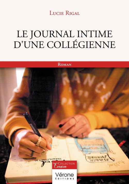 ebook cover of Le journal intime d'une collégienne, by Lucie Rigal