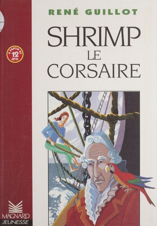 Couverture ebook de Shrimp le corsaire, de René Guillot