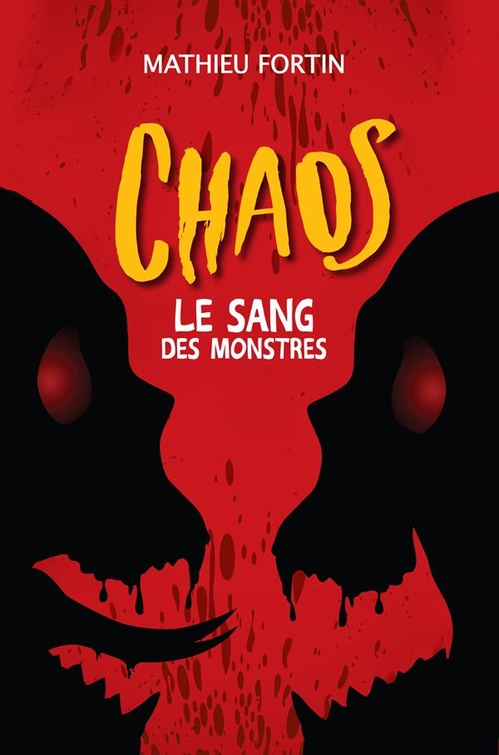 Couverture ebook de Le sang des monstres, de Mathieu Fortin