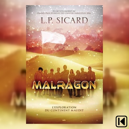 audiobook cover of Malragon tome 1, by P. L. Sicard