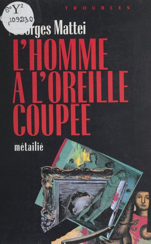 ebook cover of L'homme à l'oreille coupée, by Georges M. Mattei