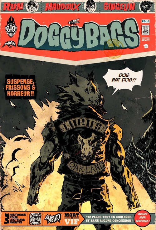 ebook cover of DoggyBags - Tome 1, by Florent Maudoux, RUN, Guillaume Singelin