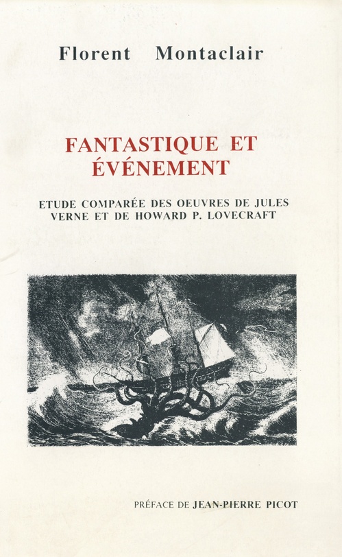 Couverture ebook de Fantastique et événement, de Florent Montaclair